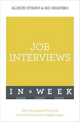 E-Book (epub) Successful Interviews in a Week: Teach Yourself von Alison Straw