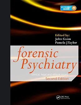 PDF Forensic Psychiatry von John Gunn, Pamela Taylor, Ian D. Hutcheon