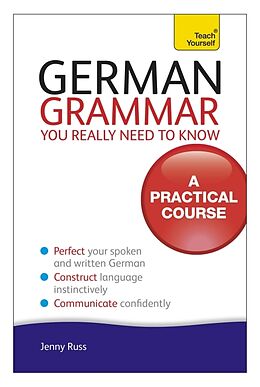 Kartonierter Einband German Grammar You Really Need To Know von Jenny Russ