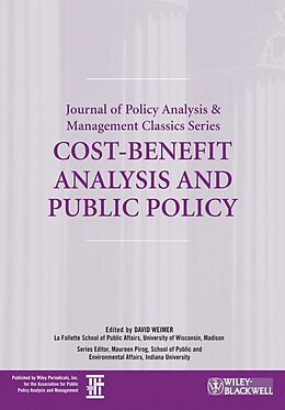 E-Book (pdf) Cost-Benefit Analysis and Public Policy von 