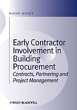 eBook (pdf) Early Contractor Involvement in Building Procurement de David Mosey