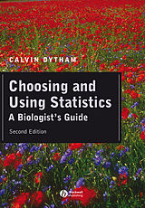 eBook (pdf) Choosing and Using Statistics, de Calvin Dytham