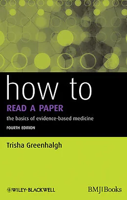 E-Book (pdf) How to Read a Paper von Trisha Greenhalgh