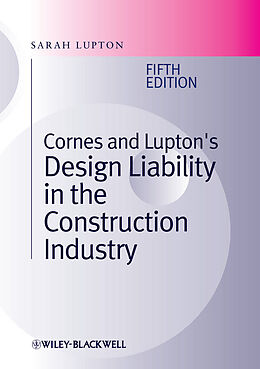 eBook (pdf) Cornes and Lupton's Design Liability in the Construction Industry de Sarah Lupton