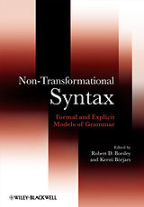 eBook (epub) Non-Transformational Syntax de 