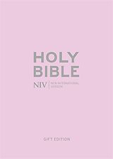 Couverture cartonnée NIV Pocket Pastel Pink Soft-tone Bible de New International Version