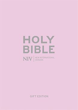 Couverture cartonnée NIV Pocket Pastel Pink Soft-tone Bible de New International Version