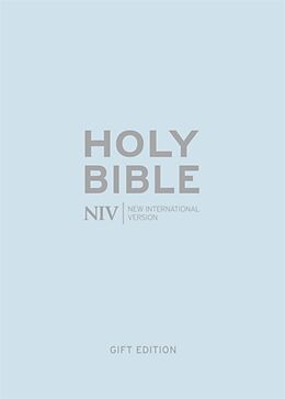 Couverture cartonnée NIV Pocket Pastel Blue Soft-tone Bible de New International Version