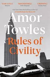 Kartonierter Einband Rules of Civility von Amor Towles