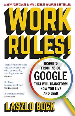 E-Book (epub) Work Rules! von Laszlo Bock
