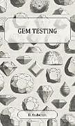 Livre Relié Gem Testing de B. Anderson