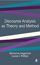 E-Book (epub) Discourse Analysis as Theory and Method von Marianne W Jorgensen, Louise Phillips