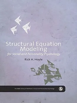 E-Book (epub) Structural Equation Modeling for Social and Personality Psychology von Rick K Hoyle