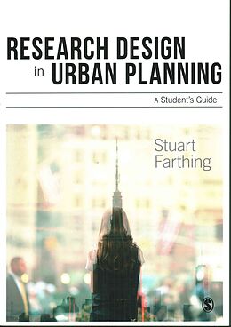 Couverture cartonnée Research Design in Urban Planning de Stuart Farthing