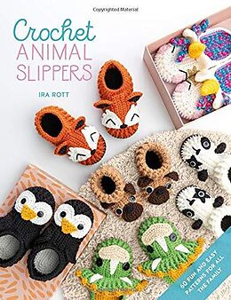 Couverture cartonnée Crochet Animal Slippers de Ira Rott