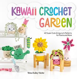 Couverture cartonnée Kawaii Crochet Garden de Melissa Bradley-Vatcher