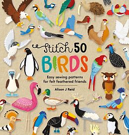 Livre Relié Stitch 50 Birds de Alison J Reid