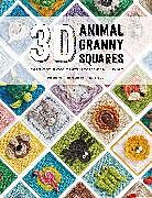 Kartonierter Einband 3D Animal Granny Squares von Caitie Moore, Celine Semaan, Sharna Moore