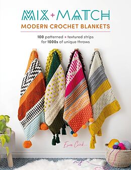 Couverture cartonnée Mix and Match Modern Crochet Blankets de Esme Crick