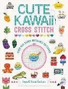 Kartonierter Einband Cute Kawaii Cross Stitch von Sosae and Dennis Caetano