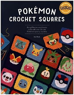 Kartonierter Einband Pokémon Crochet Squares von Ira Rott