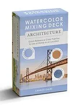 Textkarten / Symbolkarten Watercolor Mixing Deck: Architecture von Charles Evans