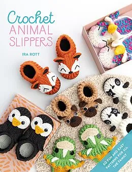 E-Book (epub) Crochet Animal Slippers von Ira Rott