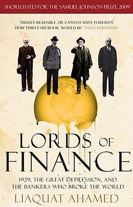 eBook (epub) Lords of Finance de Liaquat Ahamed