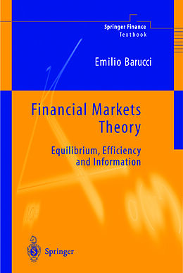 eBook (pdf) Financial Markets Theory de Emilio Barucci