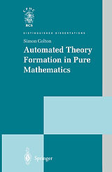 eBook (pdf) Automated Theory Formation in Pure Mathematics de Simon Colton