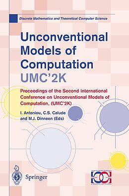 E-Book (pdf) Unconventional Models of Computation, UMC'2K von 