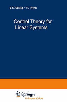eBook (pdf) Control Theory for Linear Systems de Harry L. Trentelman, Anton A. Stoorvogel, Malo Hautus