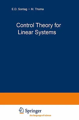 E-Book (pdf) Control Theory for Linear Systems von Harry L. Trentelman, Anton A. Stoorvogel, Malo Hautus