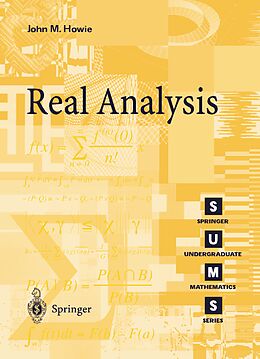 eBook (pdf) Real Analysis de John M. Howie