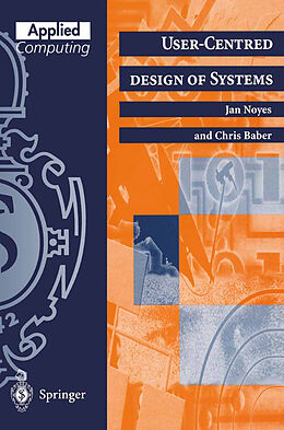 eBook (pdf) User-Centred Design of Systems de Jan Noyes, Chris Baber