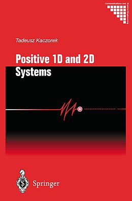 Couverture cartonnée Positive 1D and 2D Systems de Tadeusz Kaczorek