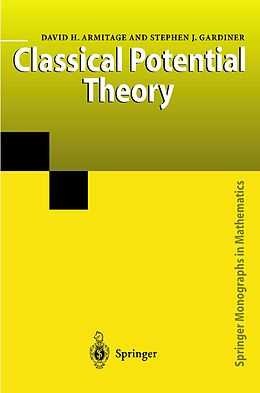 Couverture cartonnée Classical Potential Theory de Stephen J. Gardiner, David H. Armitage
