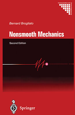 Couverture cartonnée Nonsmooth Mechanics de Bernard Brogliato