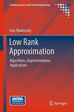 eBook (pdf) Low Rank Approximation de Ivan Markovsky