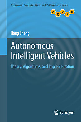 Livre Relié Autonomous Intelligent Vehicles de Hong Cheng