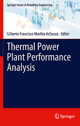 Fester Einband Thermal Power Plant Performance Analysis von 