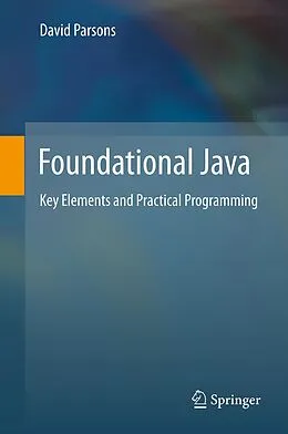 E-Book (pdf) Foundational Java von David Parsons