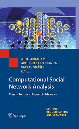 Couverture cartonnée Computational Social Network Analysis de 