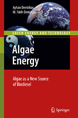 Kartonierter Einband Algae Energy von Muhammet Fatih Demirbas, Ayhan Demirbas