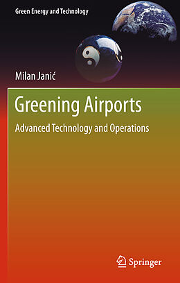 Couverture cartonnée Greening Airports de Milan Jani 