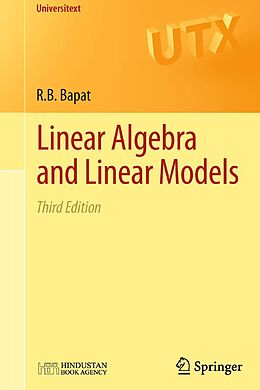 eBook (pdf) Linear Algebra and Linear Models de Ravindra B. Bapat