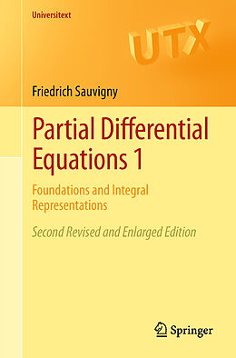 Kartonierter Einband Partial Differential Equations 1 von Friedrich Sauvigny