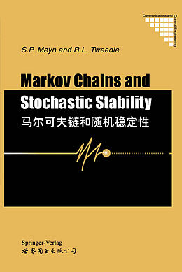 Couverture cartonnée Markov Chains and Stochastic Stability de Richard L. Tweedie, Sean P. Meyn
