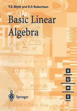 E-Book (pdf) Basic Linear Algebra von Thomas S. Blyth, Edmund F. Robertson