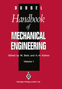 E-Book (pdf) DUBBEL - Handbook of Mechanical Engineering von 